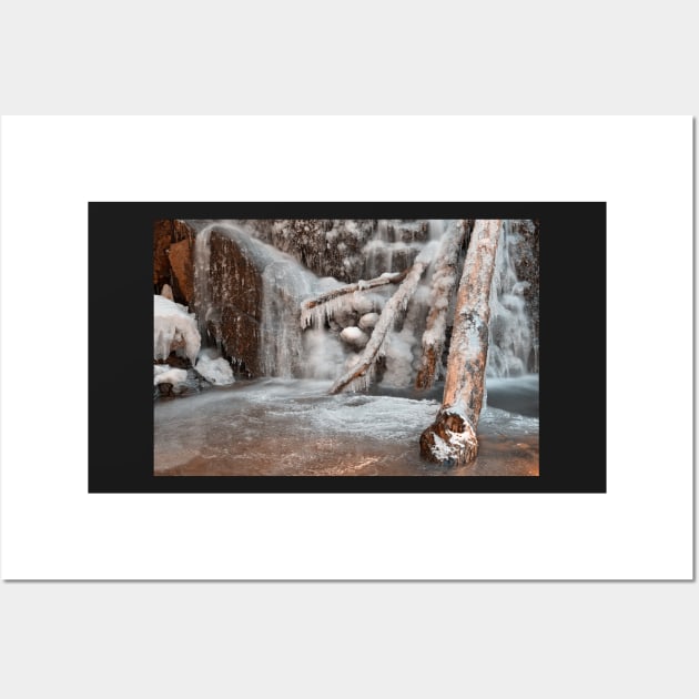 Frozen Avalon Falls Wall Art by somadjinn